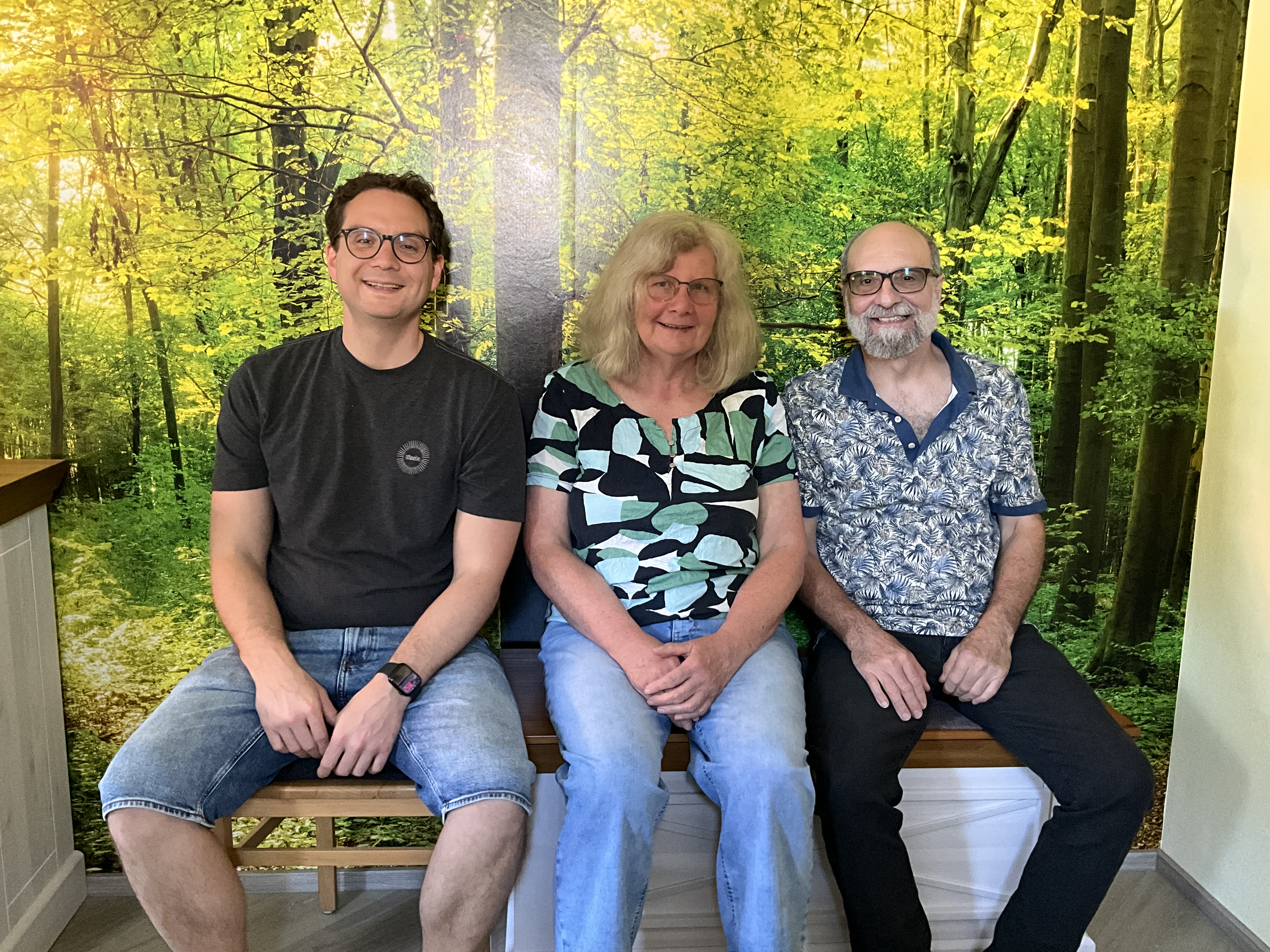 Uli, Joachim und Oli